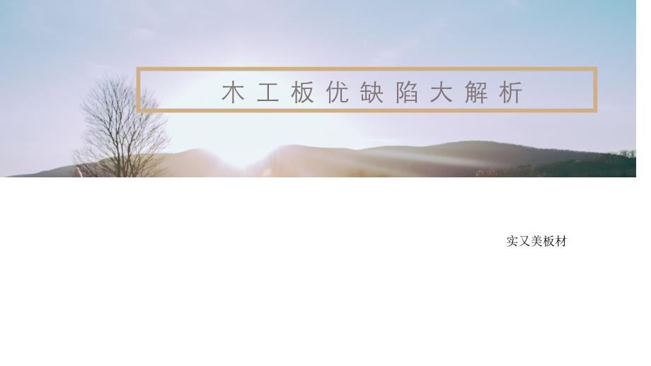 木工板优缺点大解析_第1页