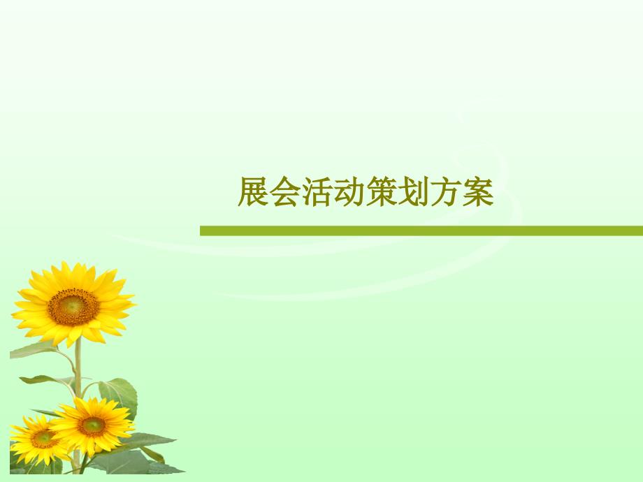 展会活动策划方案课件_第1页