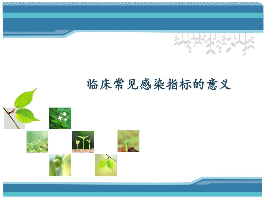 常见感染指标解读_第1页