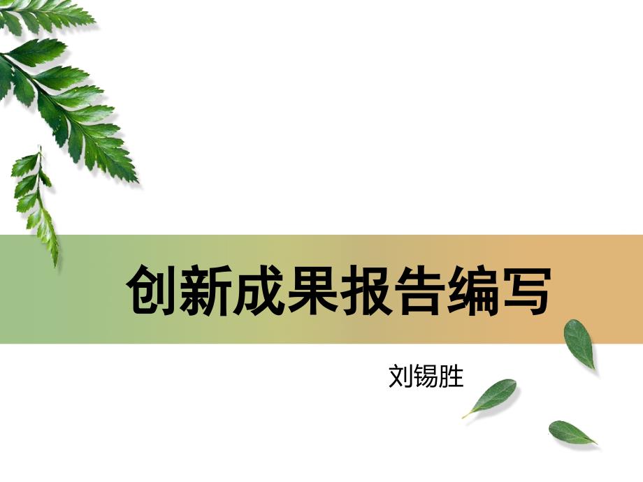 创新成果报告编写_第1页