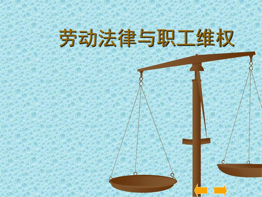 劳动法律与职工维权_第1页