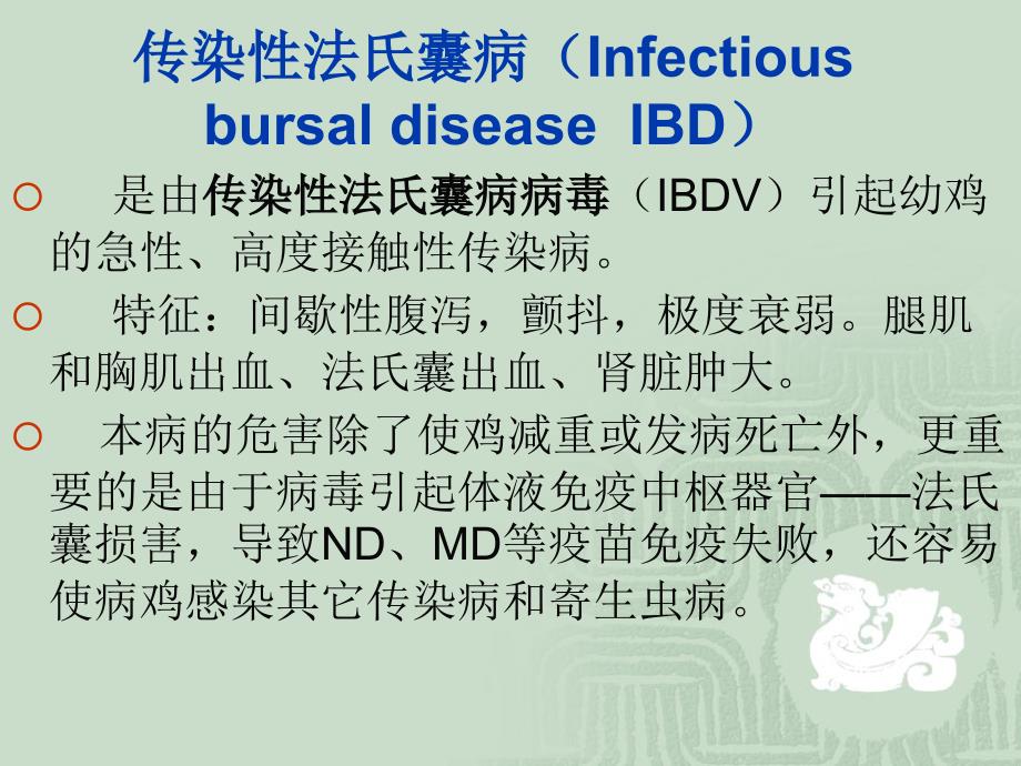 传染性法氏囊病简述ppt课件_第1页