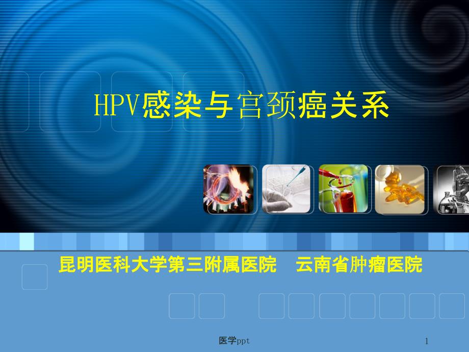 HPV感染与宫颈癌关系课件_第1页