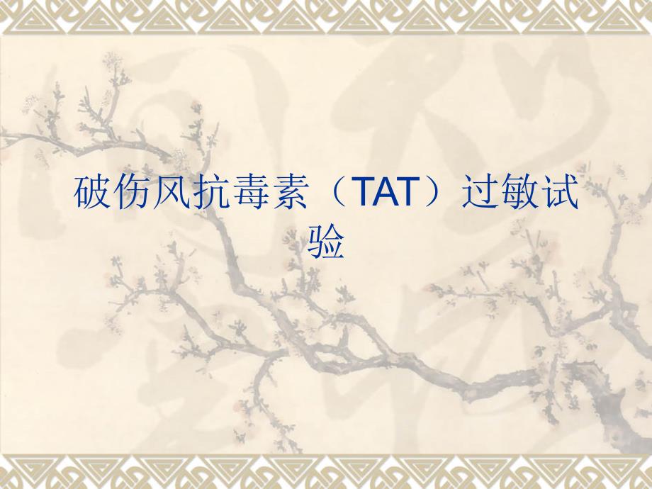 破伤风抗毒素过敏试验_第1页
