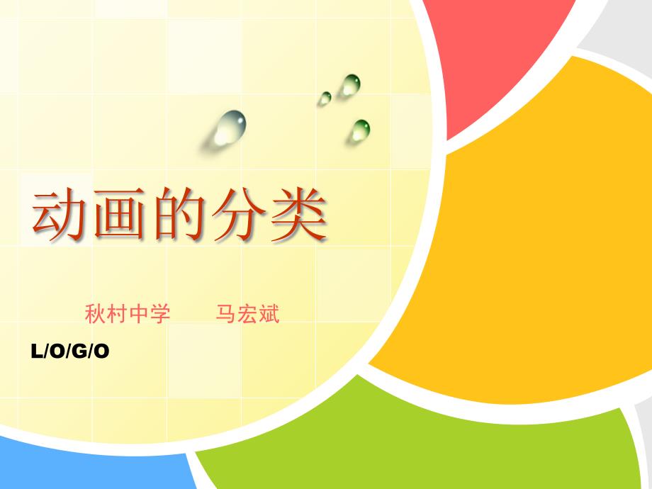 动画的分类课件_第1页