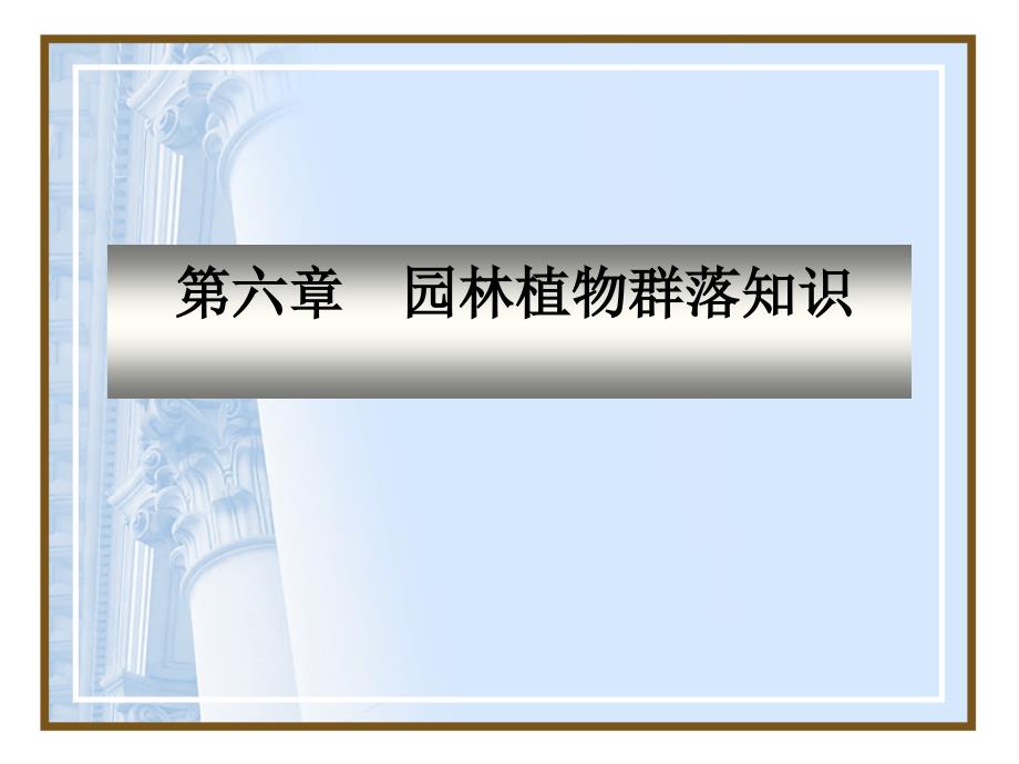 《园林植物学》PPT课件_第1页