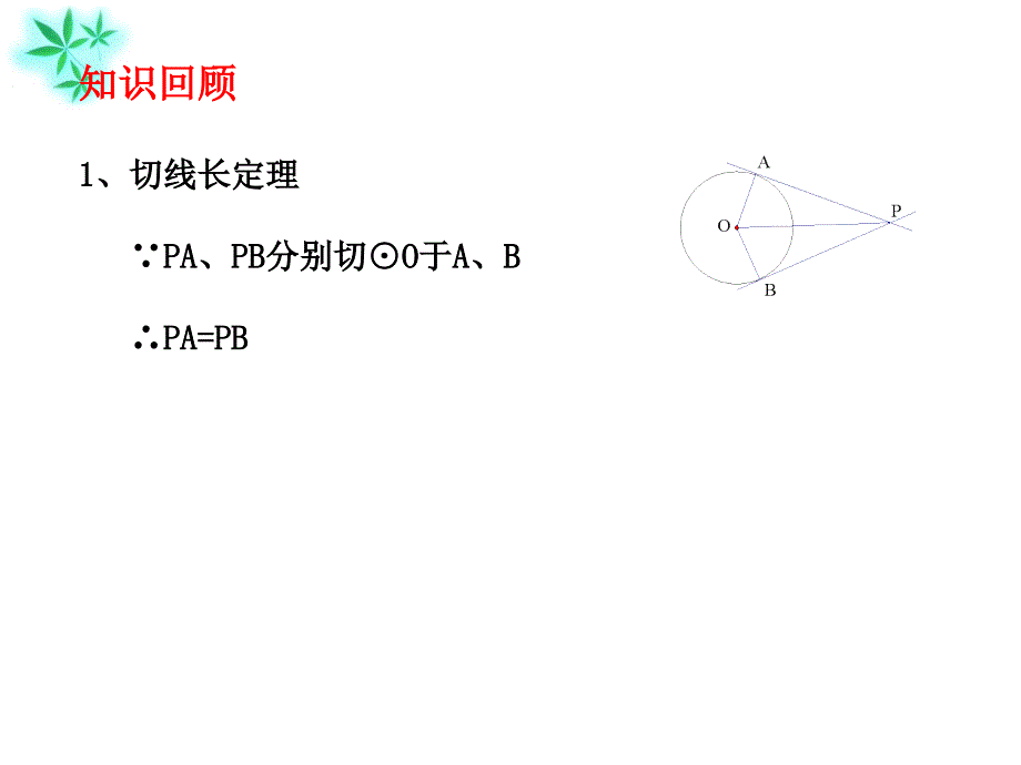 23三角形内切圆课件_第1页