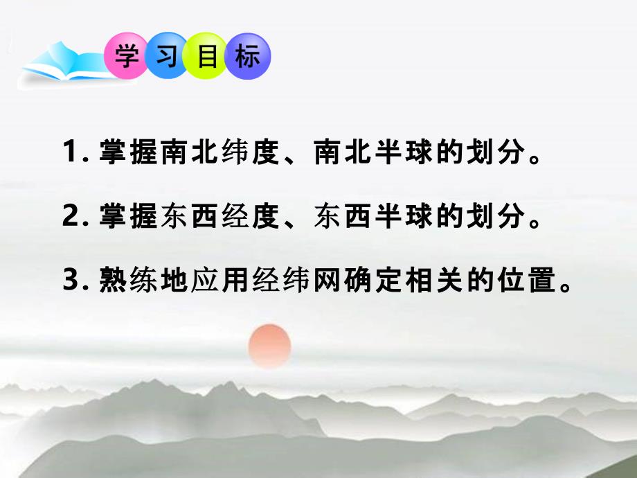 初中地理《经纬网》优质教学ppt课件设计_第1页