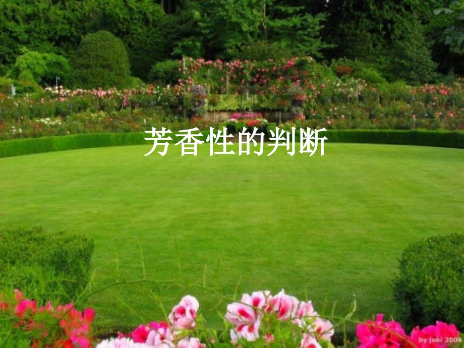 芳香性的判断_第1页