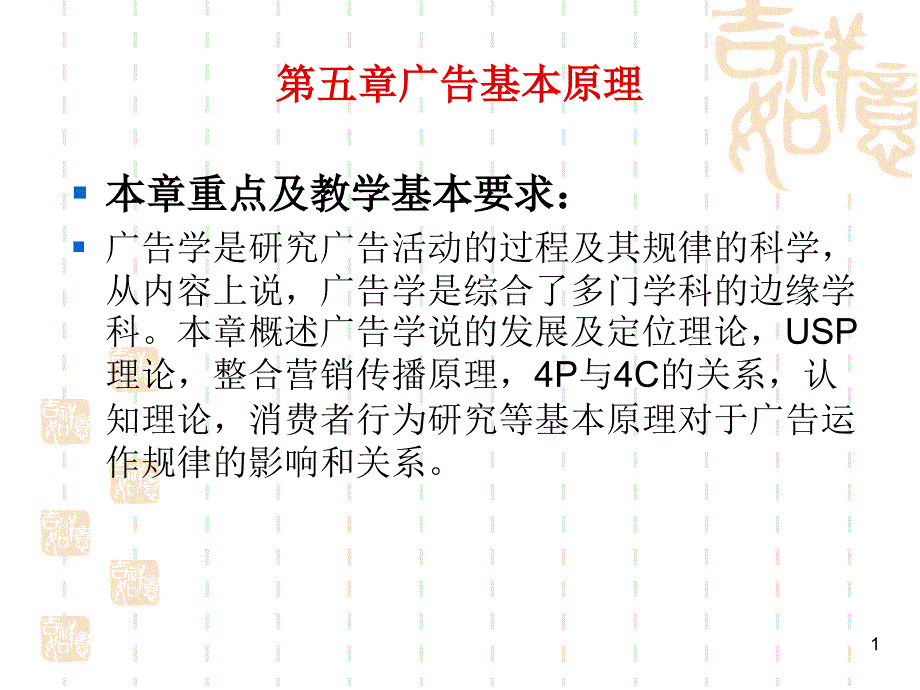 广告基本原理课件_第1页