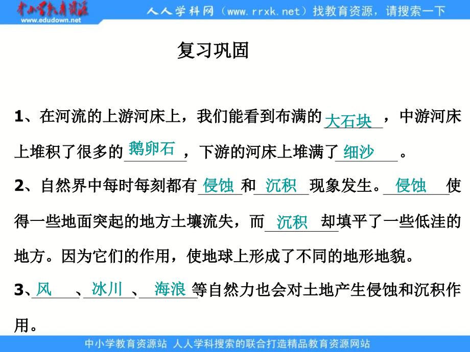 教科版科学五上《减少对土地的侵蚀》ppt课件_第1页