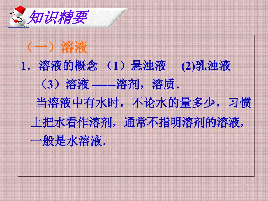 初三化学溶液课件_第1页