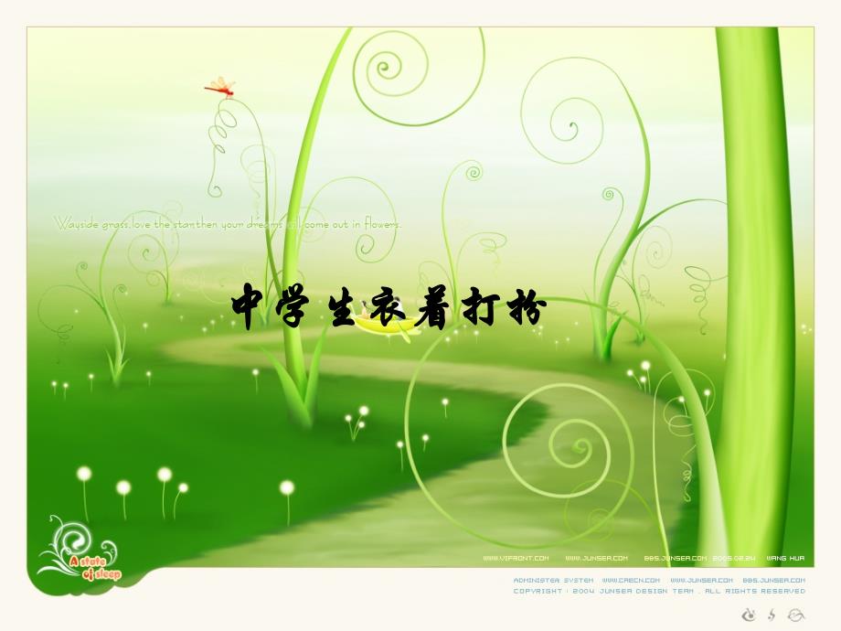 中学生衣着打扮之我见_第1页
