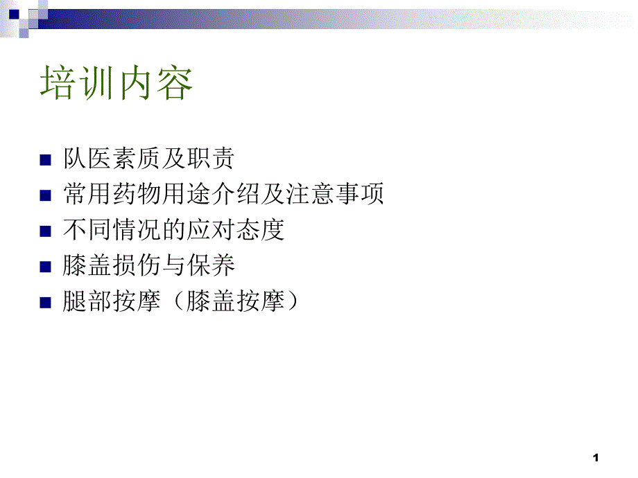 [医学]队医培训-课件_第1页