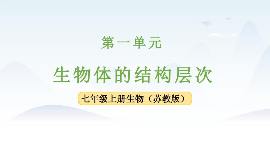2024年新苏教版七年级上册生物 第1章 认识细胞 第3节 植物细胞的结构与功能_第1页