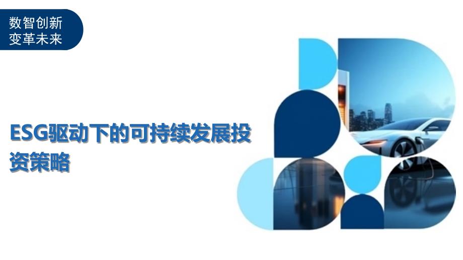 ESG驱动下的可持续发展投资策略-洞察及研究_第1页