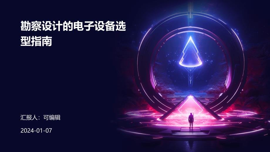 勘察设计的电子设备选型指南_第1页
