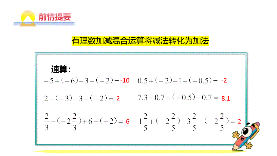 有理数的加减运算应用题课件+-2025-2026学年北师大版数学七年级上册_第1页