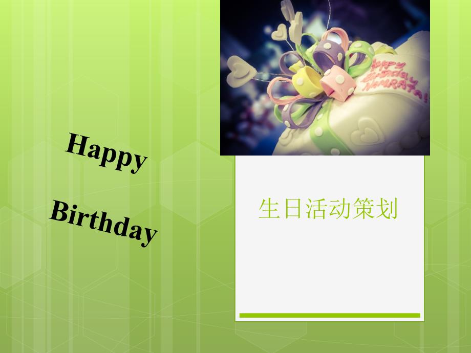 生日活动策划(简洁)PPT成品模板 (2)_第1页